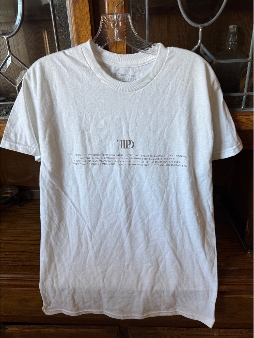 Taylor Swift The Tortured Poets Department Official Merch Shirt Medium TTPD